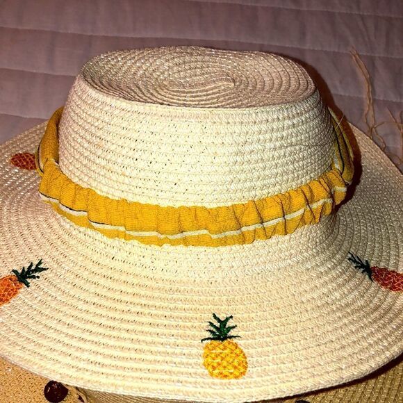 Boho Twisted Front Elastic Back Headbands set of 4 Blue Yellow White Fuchsia - Picture 8 of 12